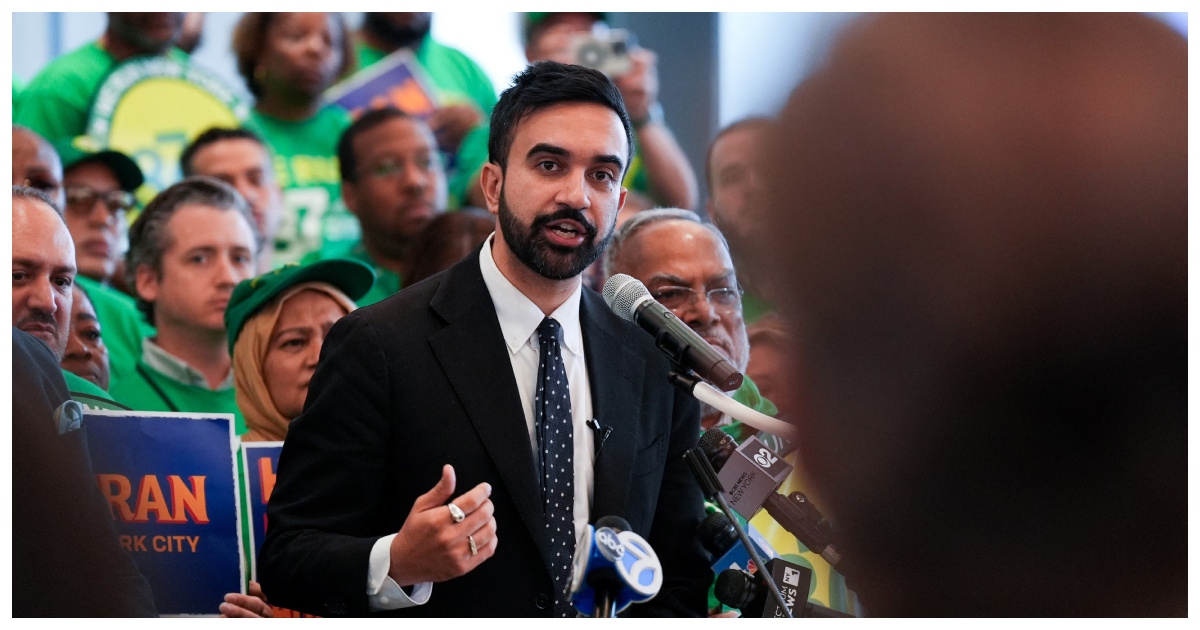 নির্বাচনি প্রচারে জোরান মামদানি। ফাইল ছবি